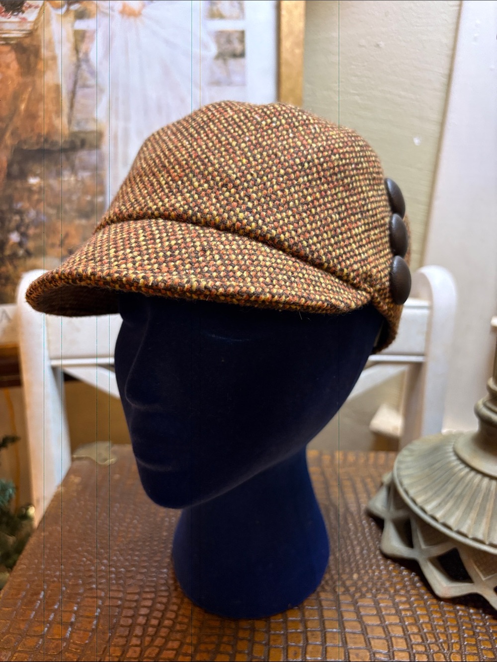 Vintage Ladies Wool Hat “Baroness Ashley”